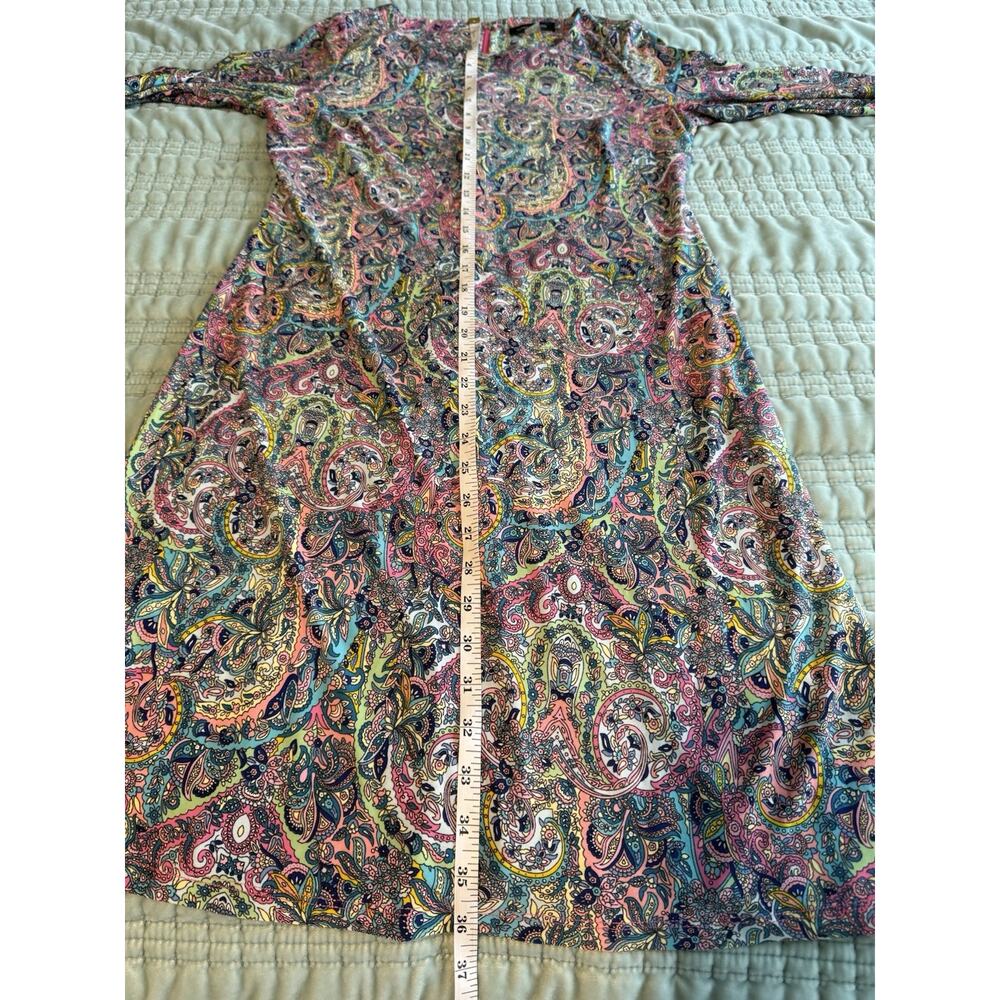 Tommy Hilfiger Women's Paisley Dress SIze 6 - Summer, Resort, Beach - Picture 12 of 12